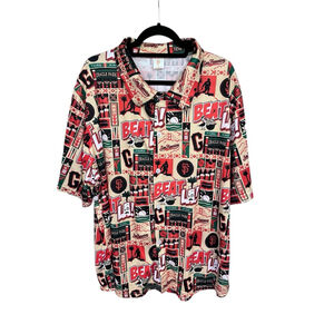 San Francisco SF Giants Shirt Men's Size XL Baseball Button Up Hawaiian Beat LA